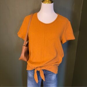 Madewell Burnt Orange Blouse